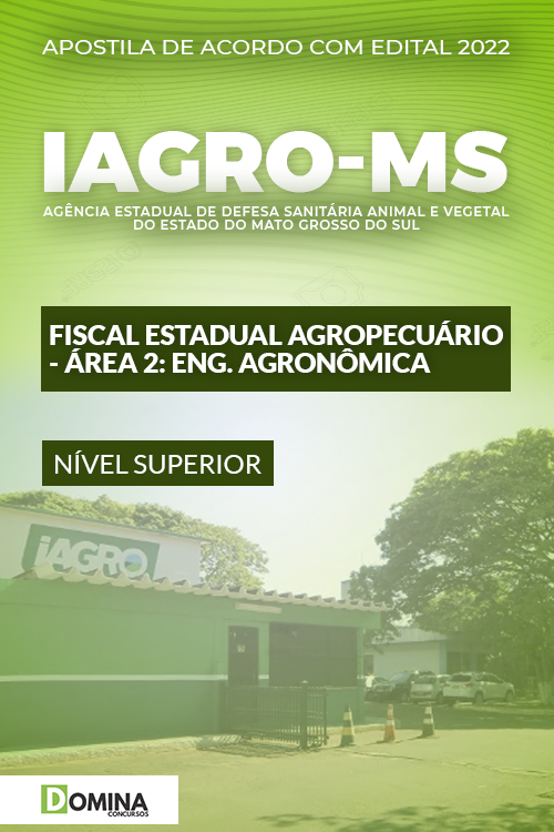 Apostila IAGRO MG 2022 Fiscal Est. Agrop. Eng. Agronômica