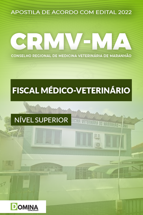 Apostila Digital CRMV MA 2022 Fiscal Médico Veterinário