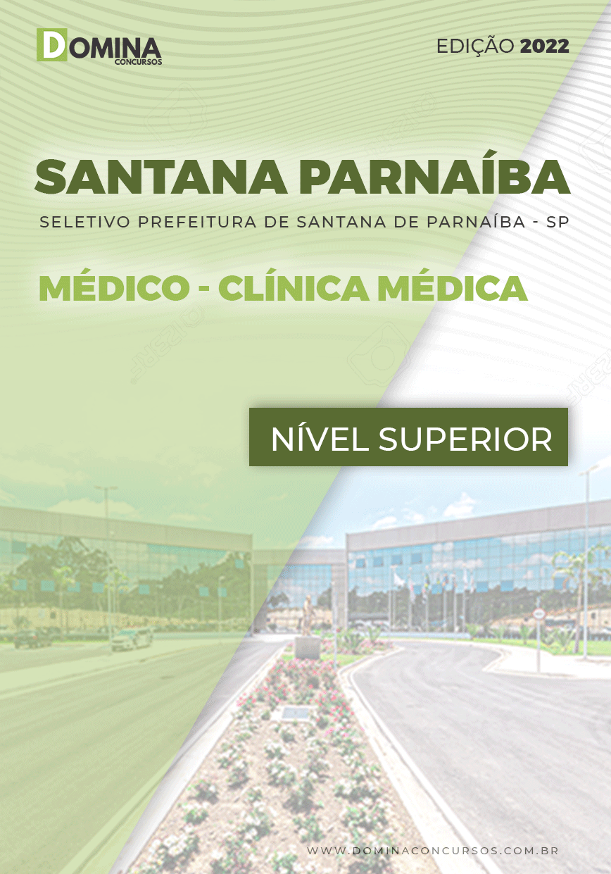 Apostila Pref Santana Parnaíba SP 2022 Médico Clínica Médica