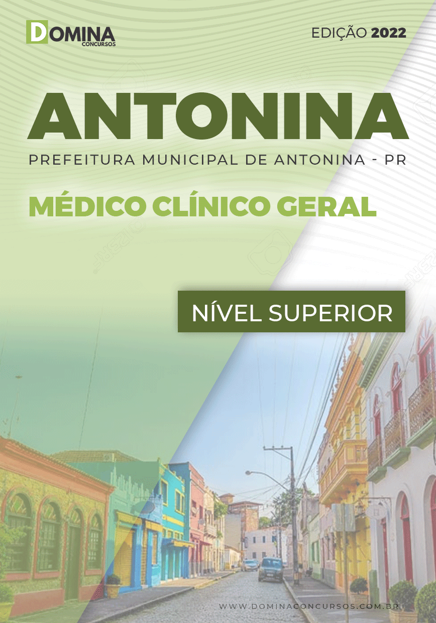 Apostila Pref Antonina PR 2022 Médico Clínico Geral