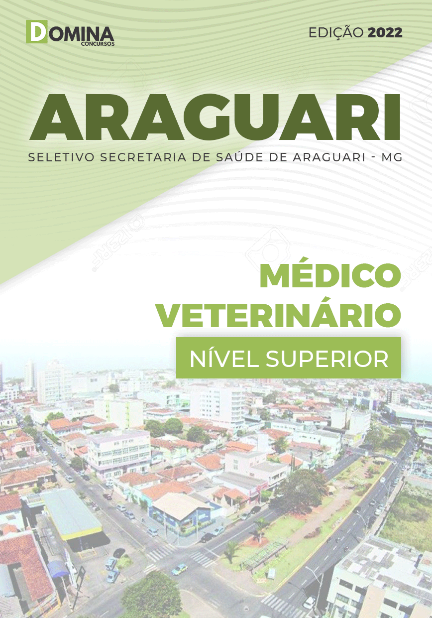 Apostila Digital Pref Araguari MG 2022 Médico Veterinário