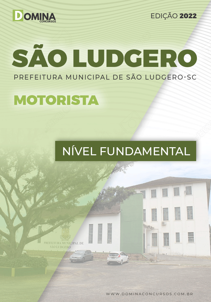 Apostila Concurso Pref São Ludgero SC 2022 Motorista