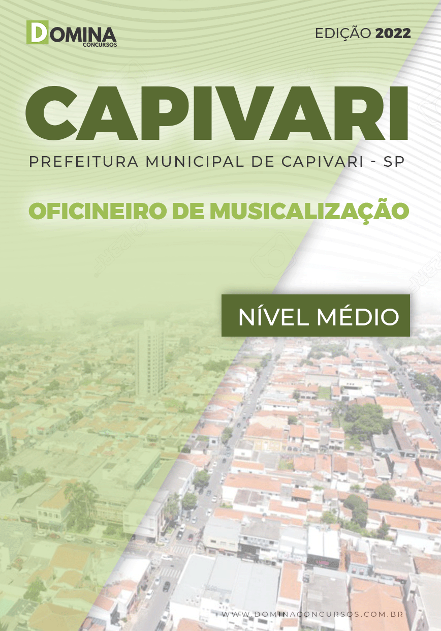 Apostila Pref Capivari SP 2022 Oficineiro Musicalização