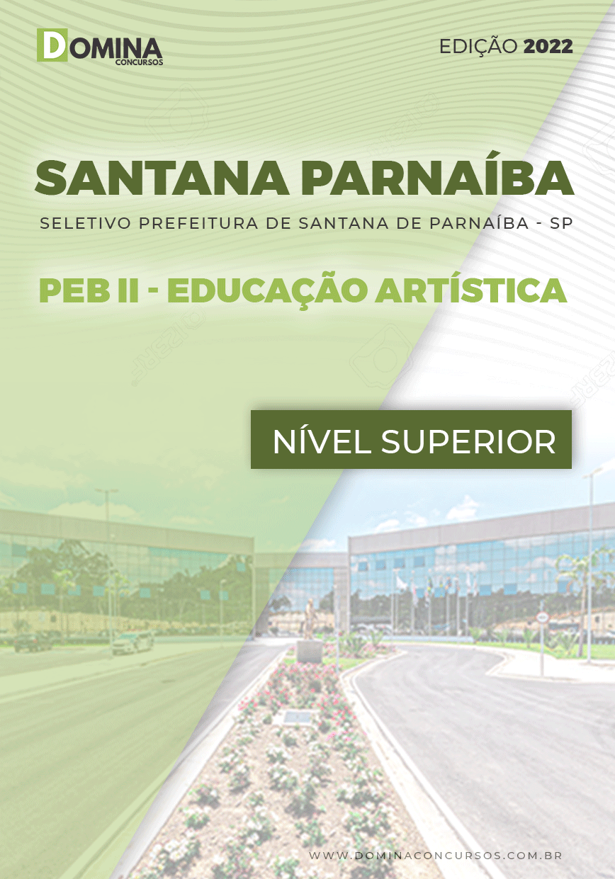 Apostila Pref Santana Parnaíba SP 2022 PEP II Ed. Artistica