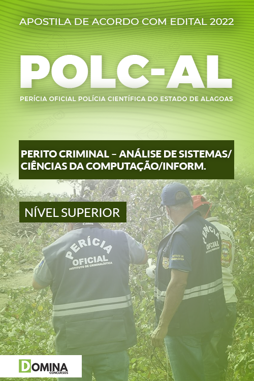 Apostila Polícia Ciêntifica AL 2022 Analista Sistemas Informática