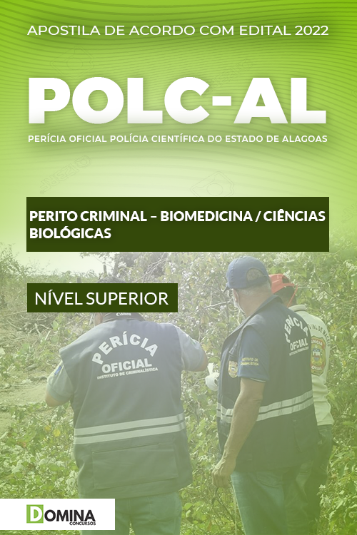 Apostila Polícia Ciêntifica AL 2022 Biomedicina Ciências Biológicas
