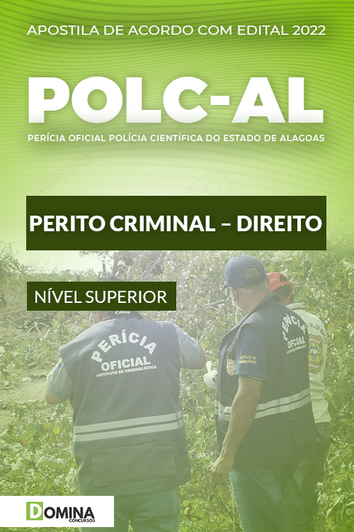 Apostila Polícia Ciêntifica AL 2022 Perito Criminal Direito