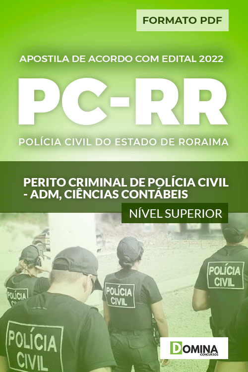 Apostila PC RR 2022 Perito Criminal Administração