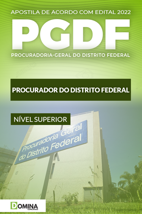 Apostila Digital PGDF 2022 Procurador Distrito Federal