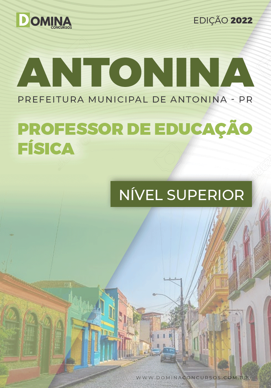 Apostila Pref Antonina PR 2022 Professore Educação Física