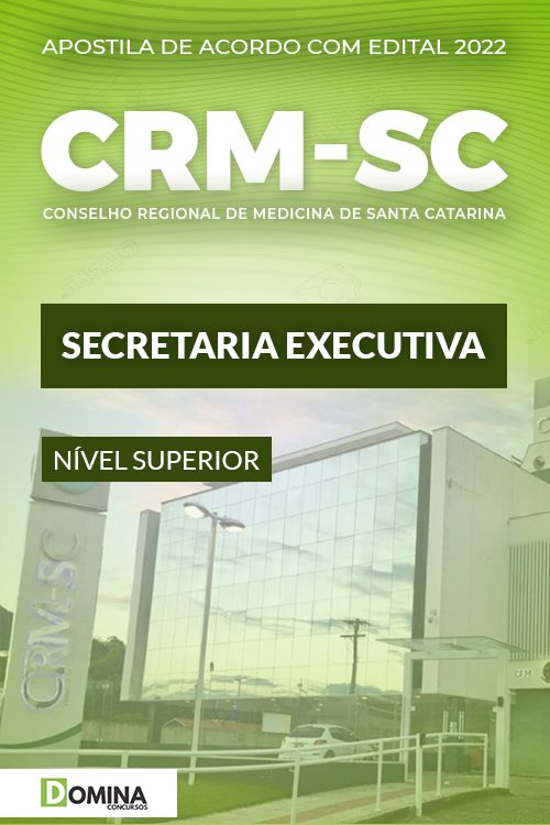 Apostila Digital Concurso CRM SC 2022 Secretária Executiva