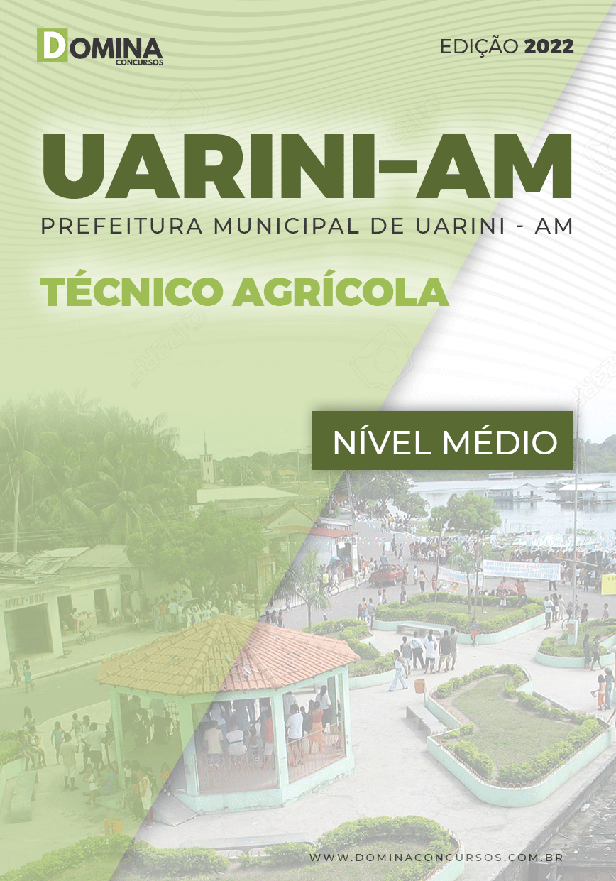 Apostila Concurso Pref Uarini AM 2022 Técnico Agrícola