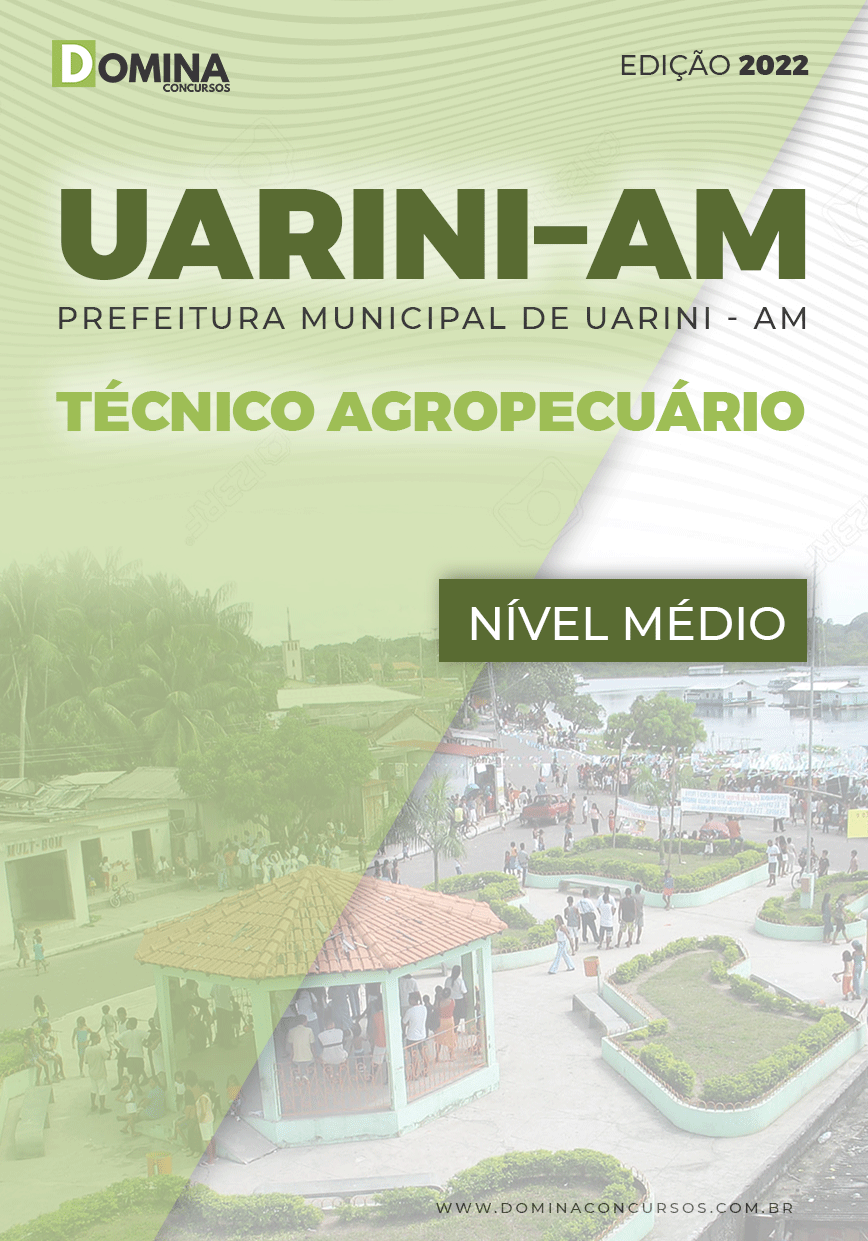 Apostila Concurso Pref Uarini AM 2022 Técnico Agropecuária