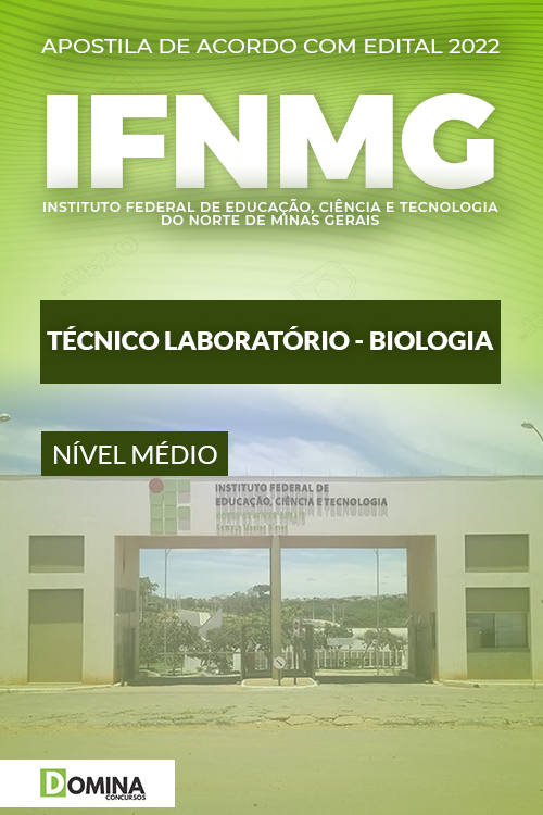 Apostila Digital IFNMG 2022 Técnico Laboratório Biologia
