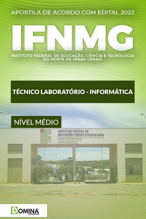 Apostila IFNMG 2022 Técnico Laboratório Informática