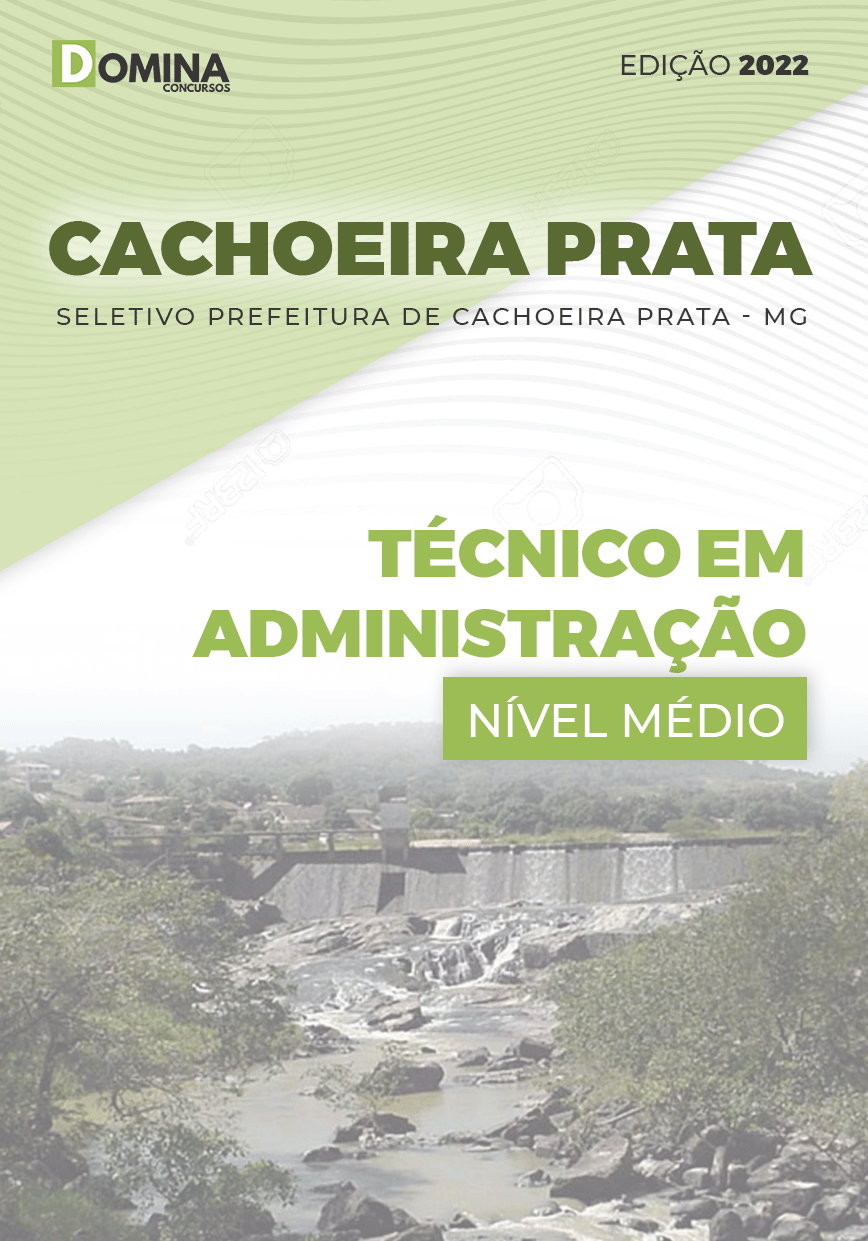 Apostila Pref Cachoeira Prata MG 2022 Técnico Administração