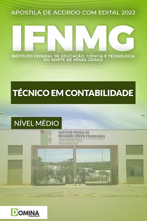 Apostila Digital IFNMG 2022 Técnico Contabilidade