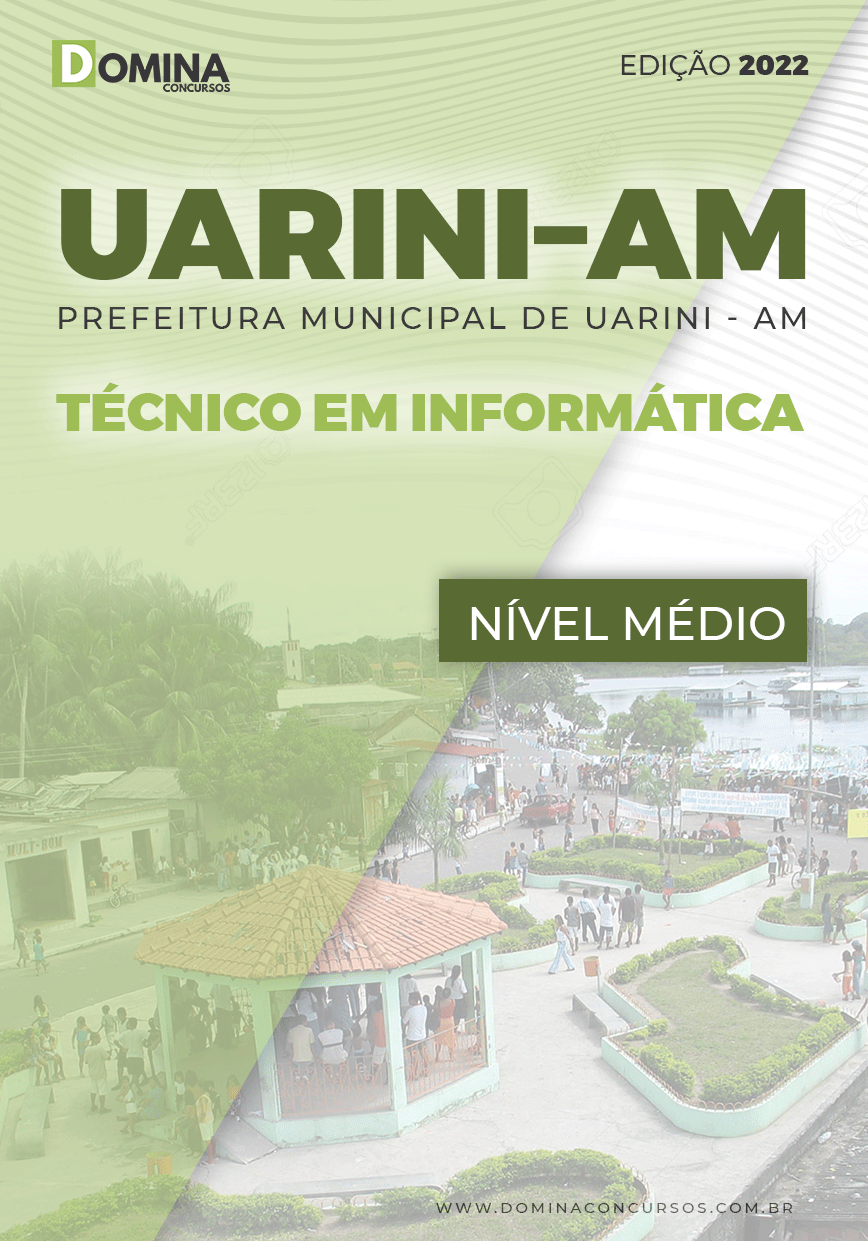 Apostila Concurso Pref Uarini AM 2022 Técnico Informática