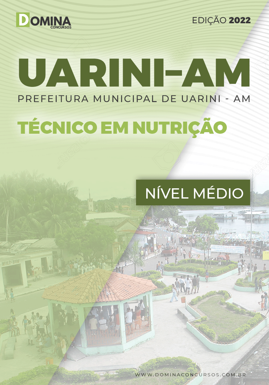 Apostila Concurso Pref Uarini AM 2022 Técnico Nutrição