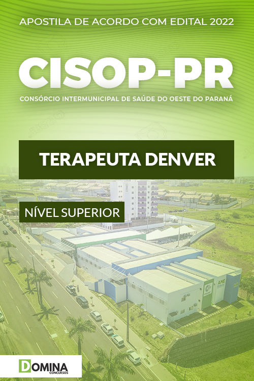 Apostila Concurso CISOP PR 2022 Terapeuta DENVE