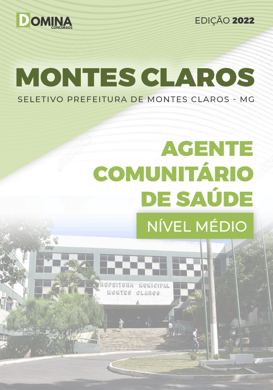 Apostila Pref Montes Claros MG 2022 Agente Com. Saúde