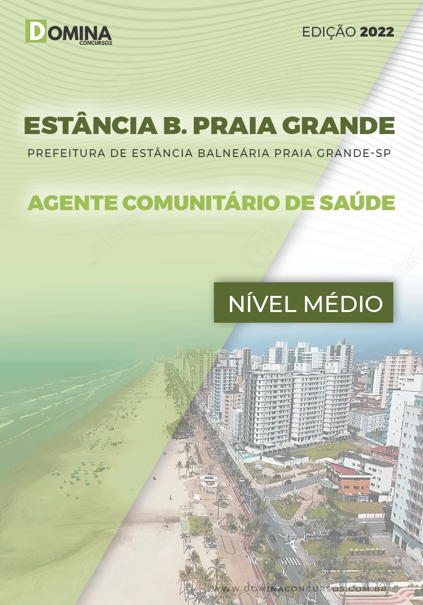 Apostila Pref Estância B. Praia Grande SP 2022 Ag. Com. Saúde