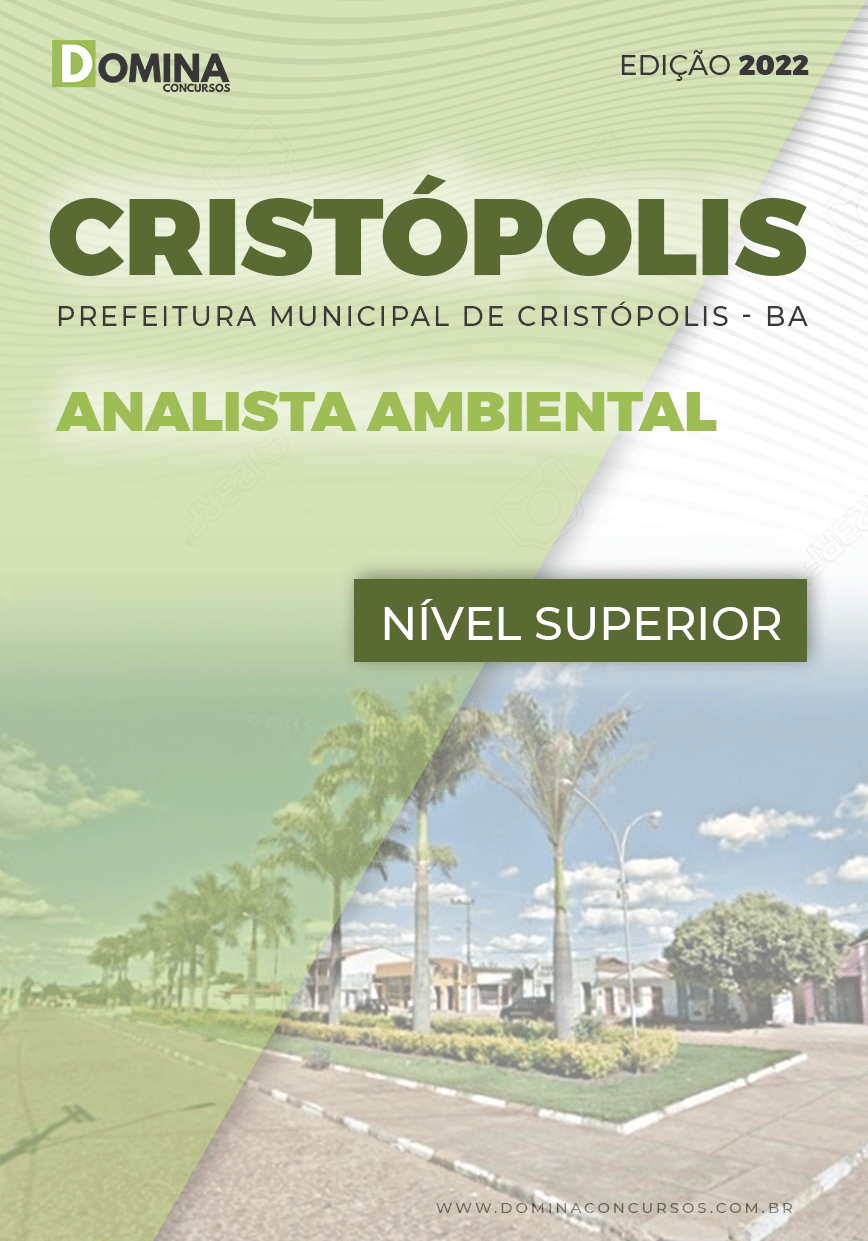 Apostila Pref Cristópolis BA 2022 Analista Ambiental