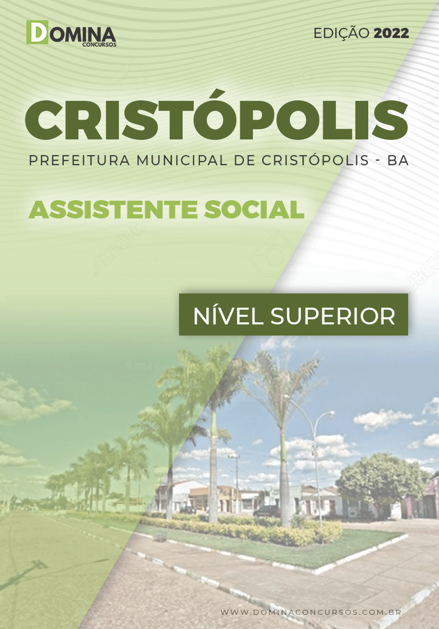 Apostila Digital Pref Cristópolis BA 2022 Assistente Social