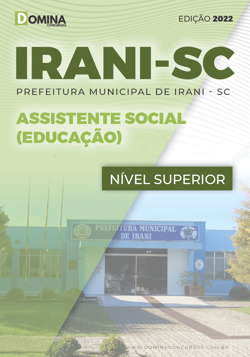 Apostila Digital Pref Irani SC 2022 Assistente Social