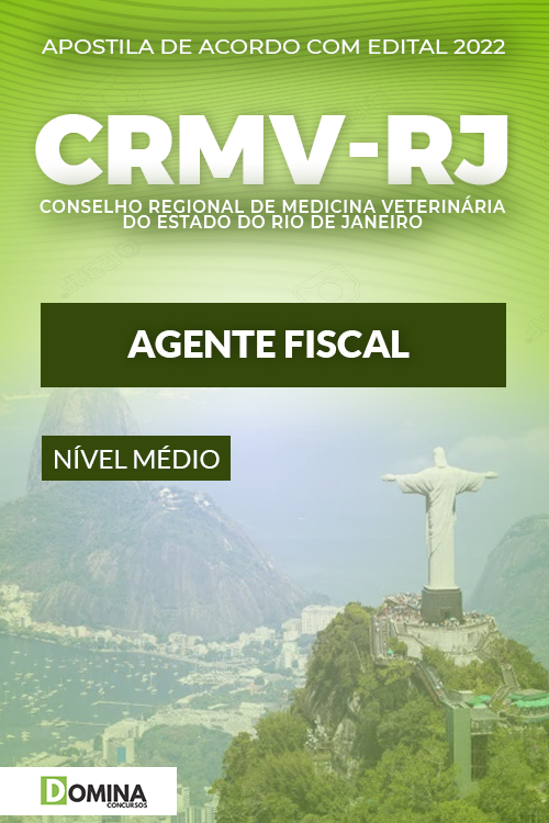Apostila Digital Concurso CRMV RJ 2022 Agente Fiscal