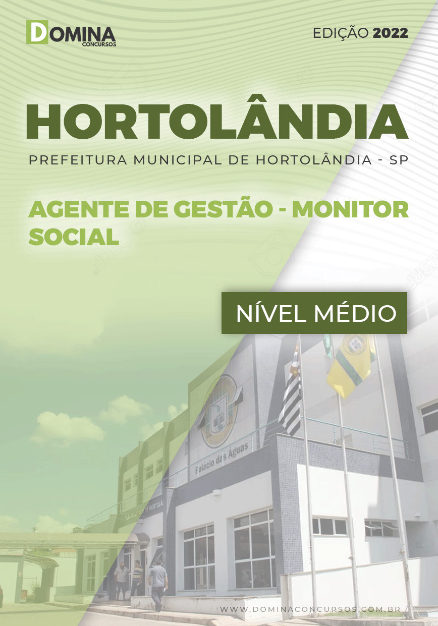 Apostila Pref Hortolândia SP 2022 A.P.S Monitor Social