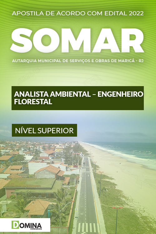 Apostila SOMAR RJ 2022 Analista Ambiental Eng. Florestal