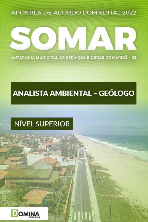 Apostila SOMAR RJ 2022 Analista Ambiental Geólogo
