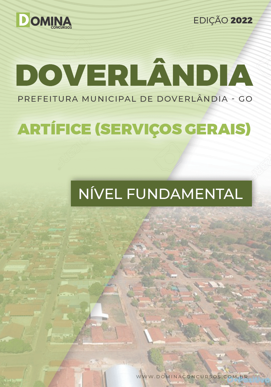 Apostila Pref Doverlândia GO 2022 Artífice Serviços Gerais