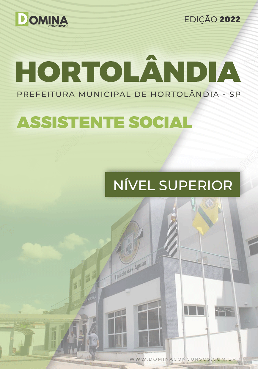 Apostila Concurso Pref Hortolândia SP 2022 Assistente Social
