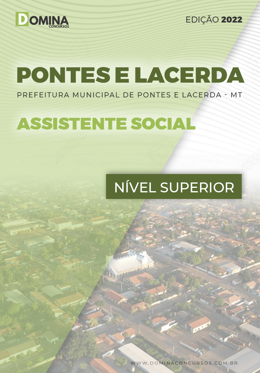 Apostila Pref Pontes Lacerda MT 2022 Assistente Social