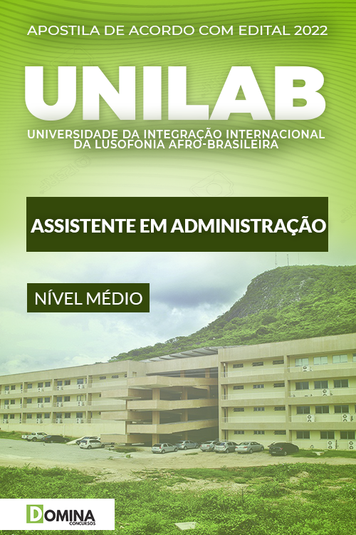Apostila Digital UNILAB 2022 Assistente Administração