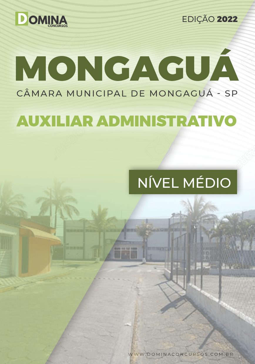 Apostila Câmara Mongaguá SP 2022 Auxiliar Administrativo