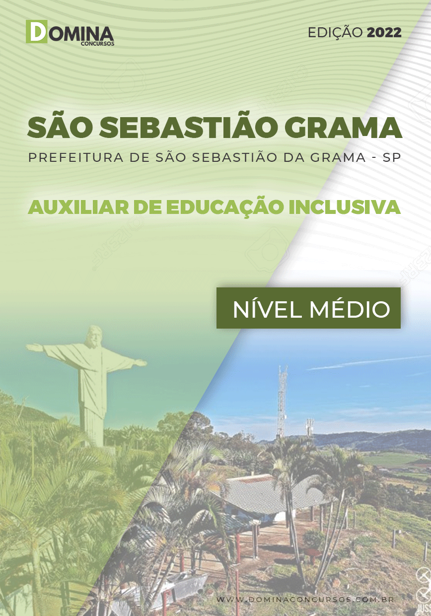 Apostila Pref São Sebastião Grama SP 2022 Aux. Educ. Inclusiva