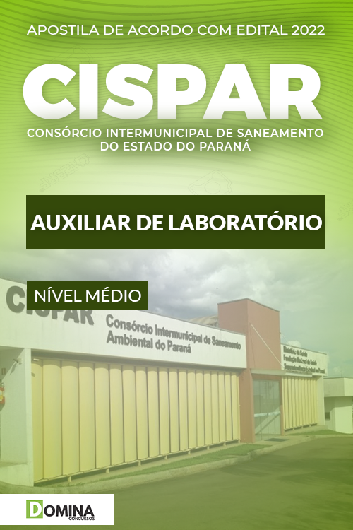Apostila Digital CISPAR PR 202 Auxiliar Laboratório