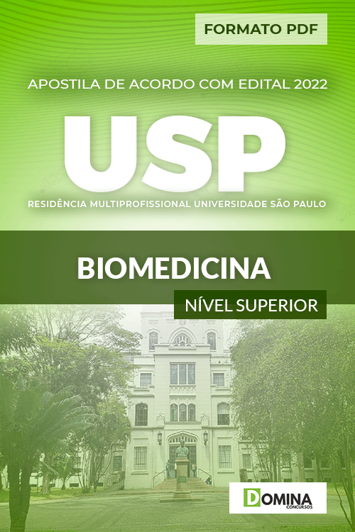 Apostila Digital Processo Seletivo USP 2022 Biomedicina