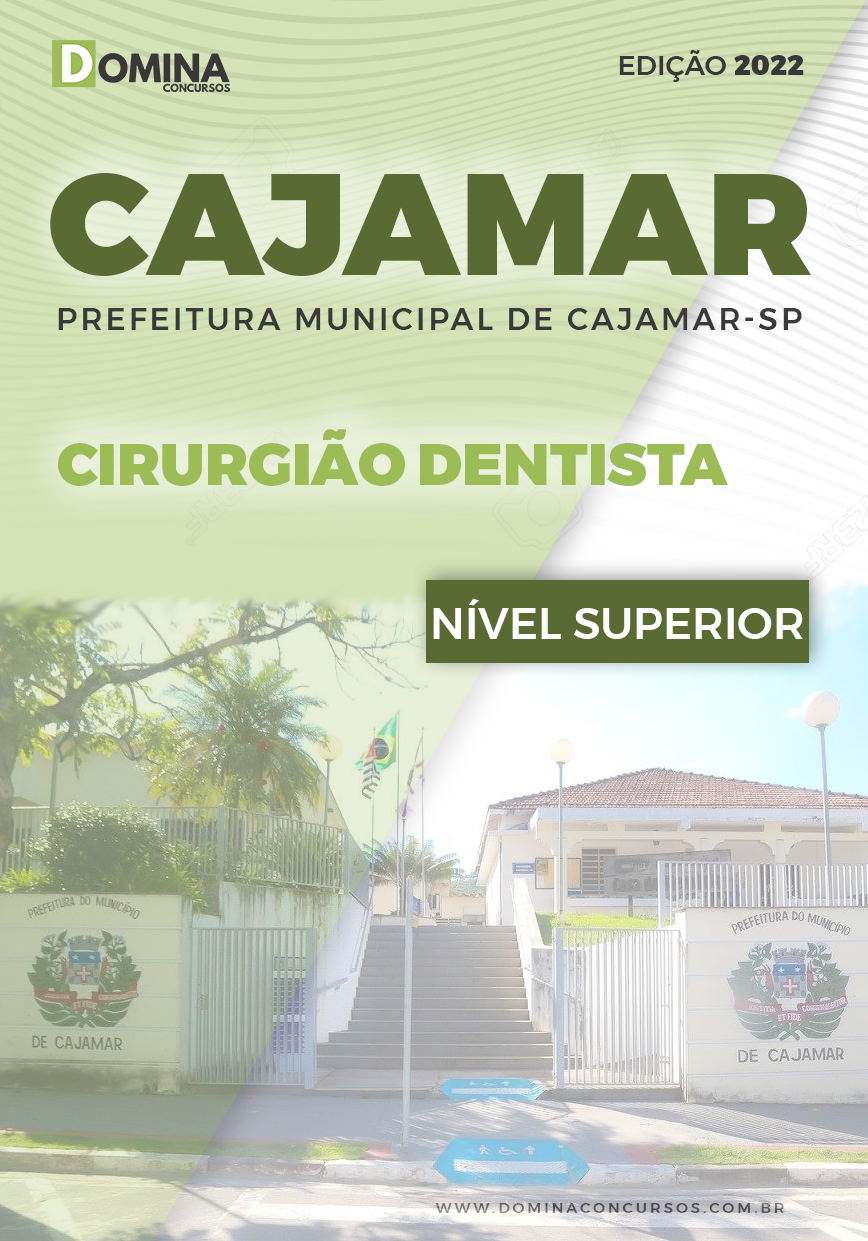Apostila Digital Pref Cajamar SP 2022 Cirurgião Dentista