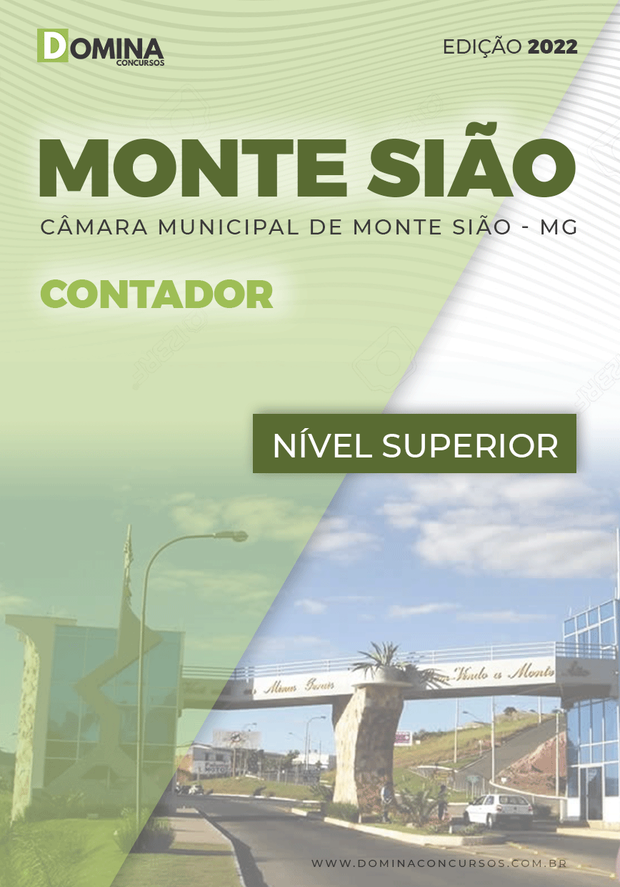 Apostila Digital Câmara Monte Sião MG 2022 Contador