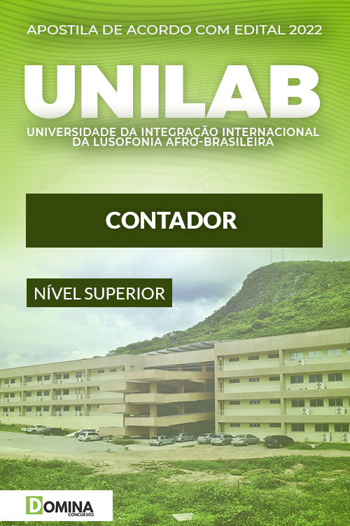 Apostila Digital Concurso Público UNILAB 2022 Contador