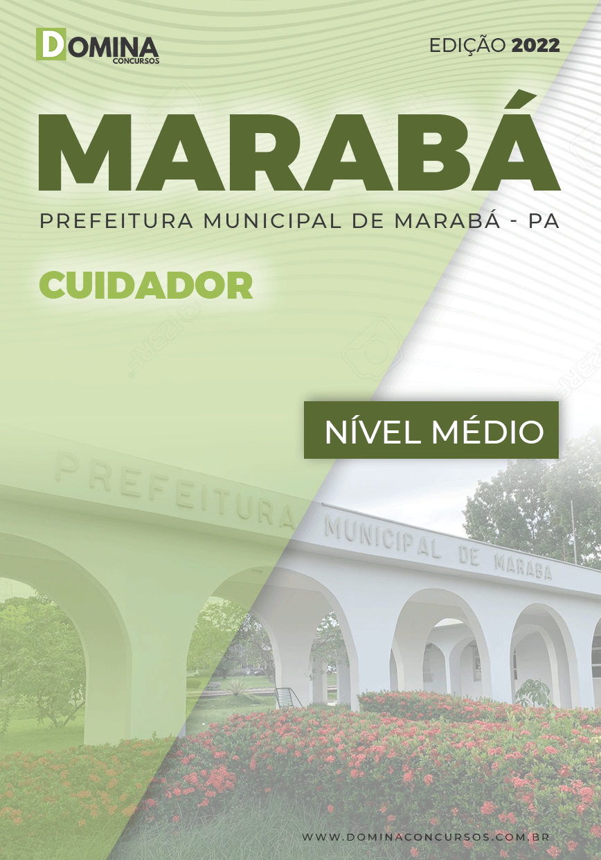 Apostila Digital Concurso Pref Marabá PA 2022 Cuidador