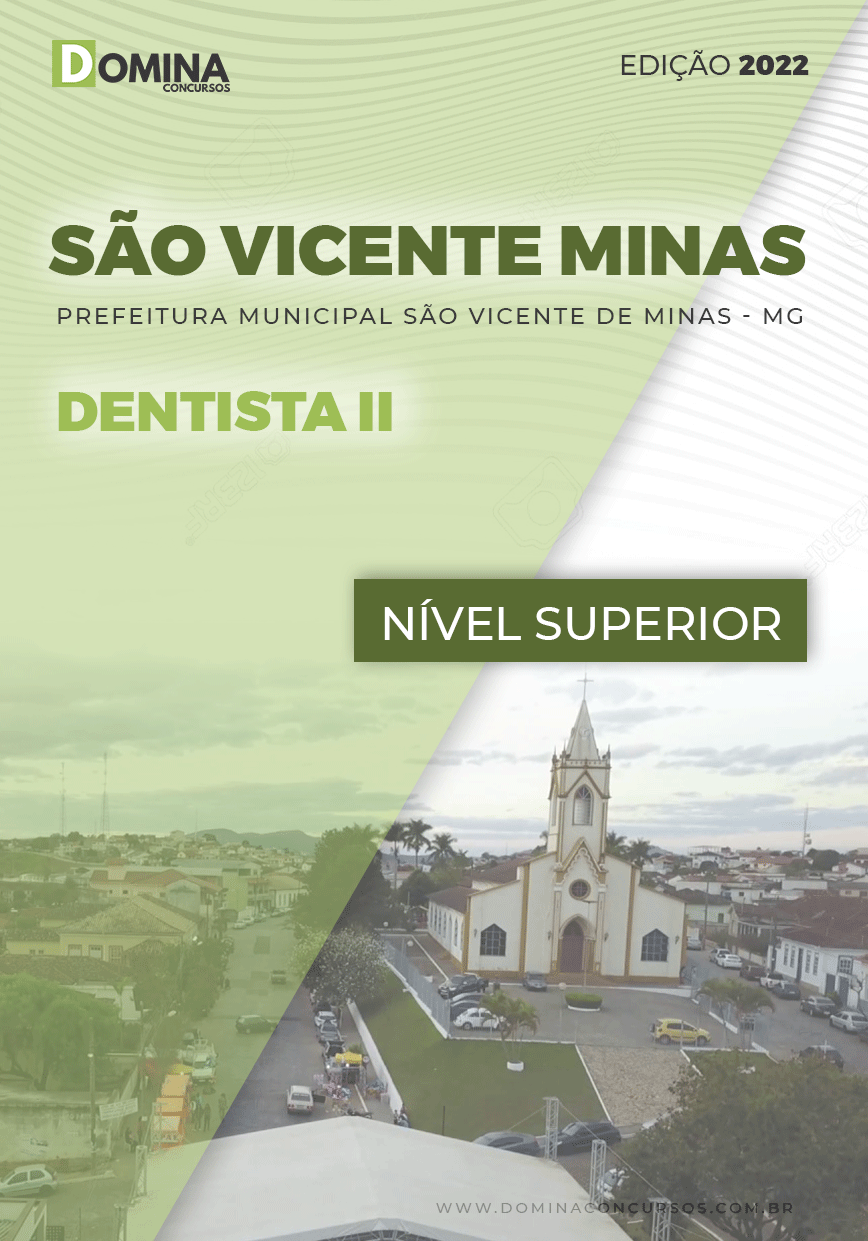 Apostila Pref São Vicente Minas MG 2022 Dentista II