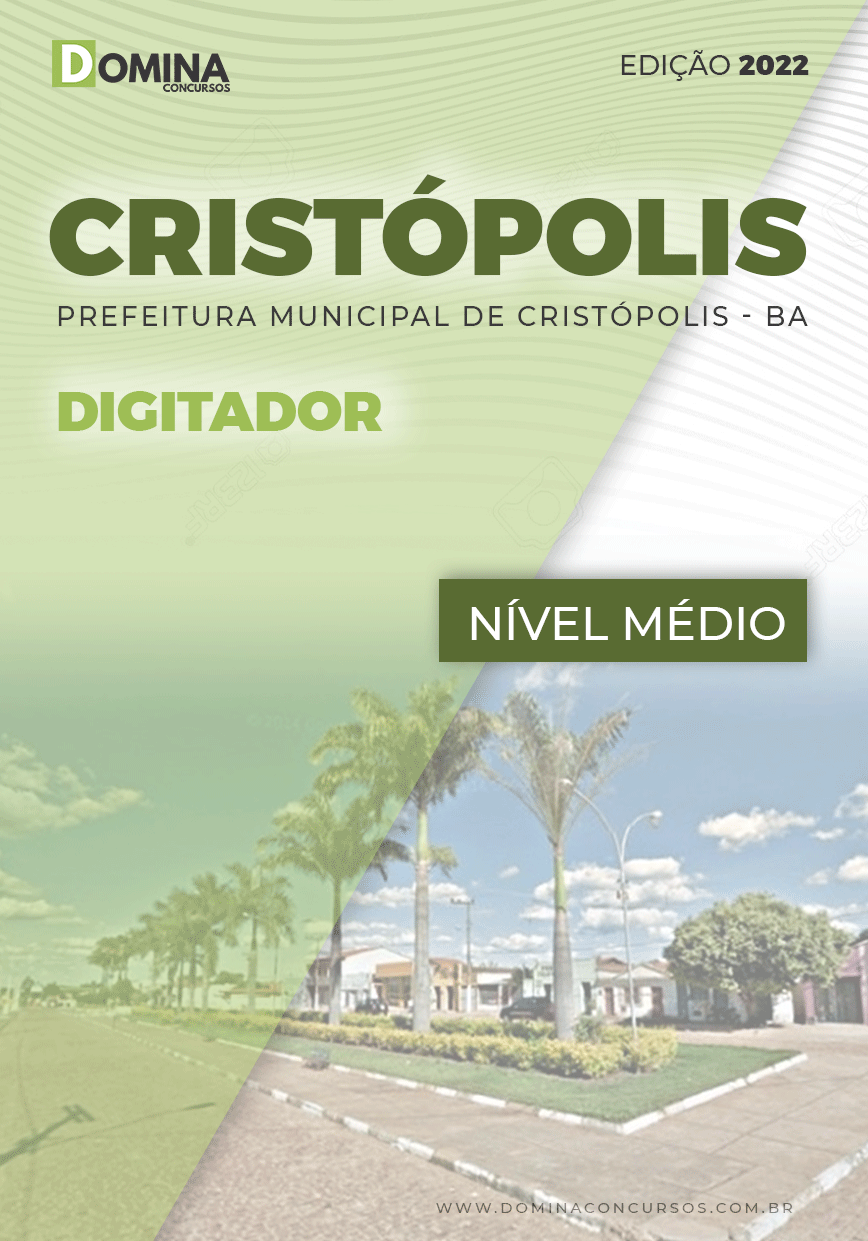 Apostila Digital Concurso Pref Cristópolis BA 2022 Digitador