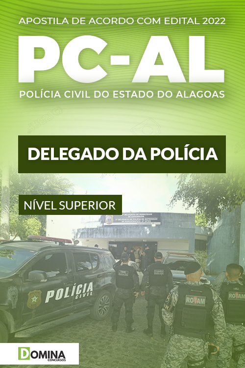 Apostila Digital Concurso PC AL 2022 Delegado de Policia