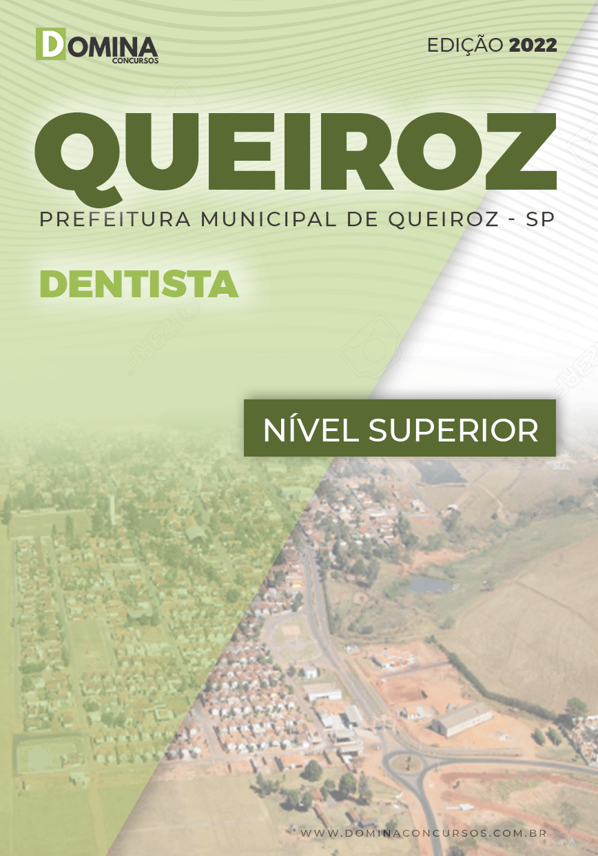 Apostila Digital Concurso Pref Queiroz SP 2022 Dentista