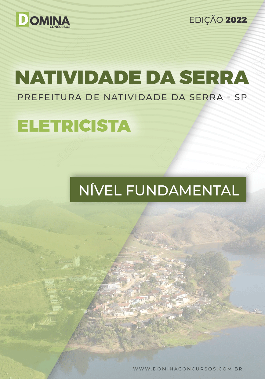 Apostila Digital Pref Natividade Serra SP 2022 Eletricista